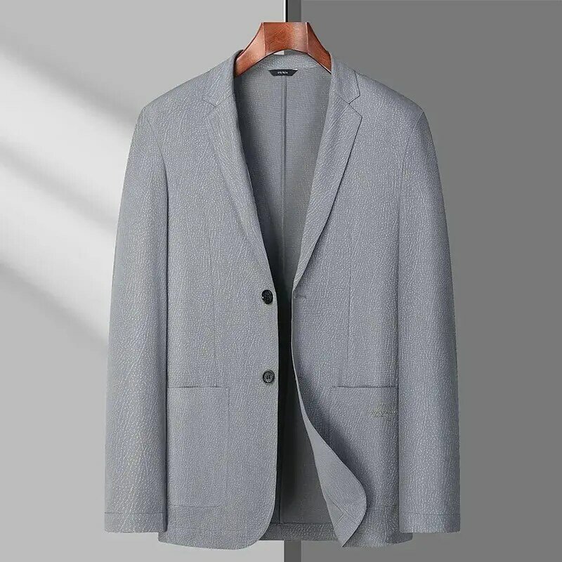 9500-T-Men's wool upscale business formal three-piece suit