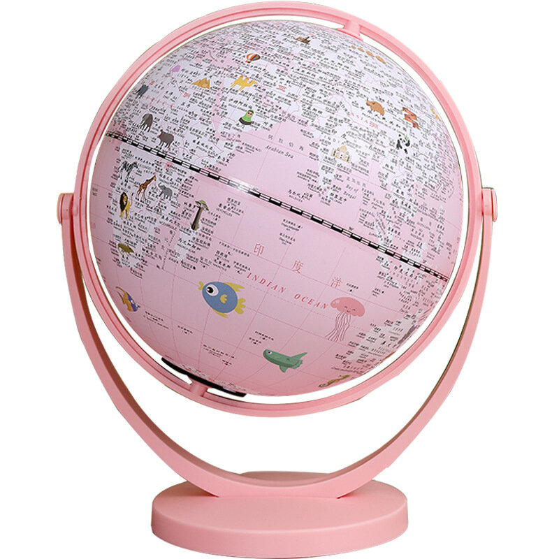 Dekoracja globus AR inteligentna wymowa lampa biurkowa kreatywny prezent urodzinowy dla dzieci