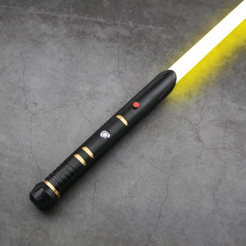 TXQSABER Lightsaber Neo Pixel Temple Guard SE Heavy Dueling Light Sword Smooth Swing SNV4 Proffie Metal Handle Cosplay Toys