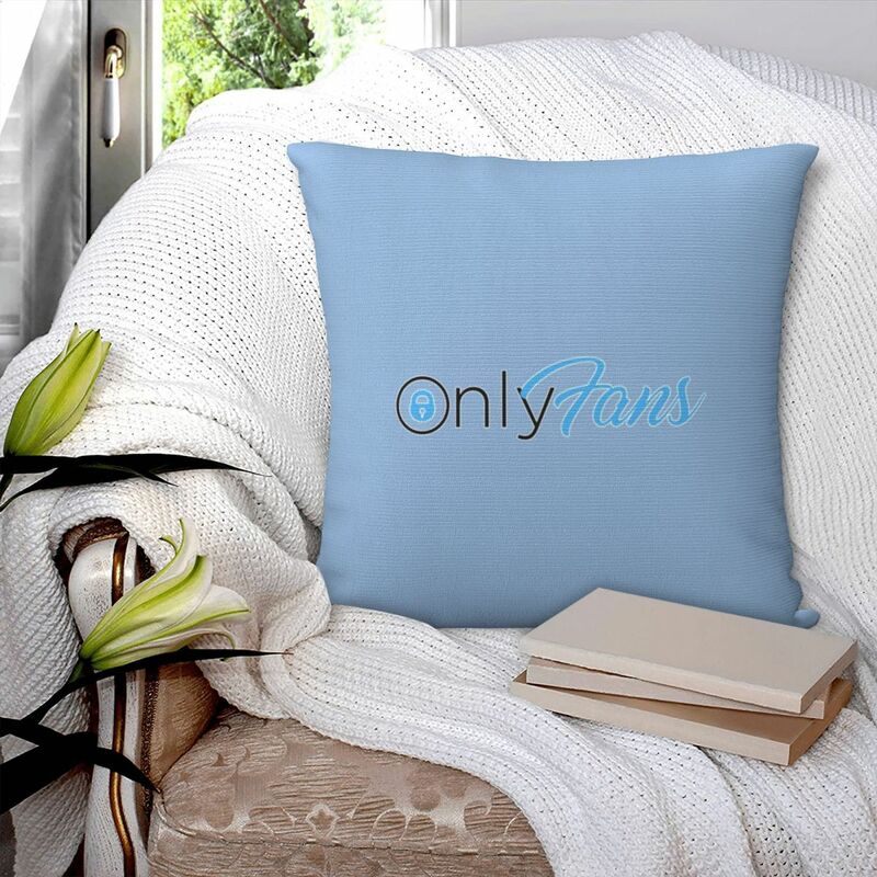 Onlyfans-funda de almohada cuadrada de poliéster, cojín decorativo con cremallera, cómoda, para el hogar y la sala de estar