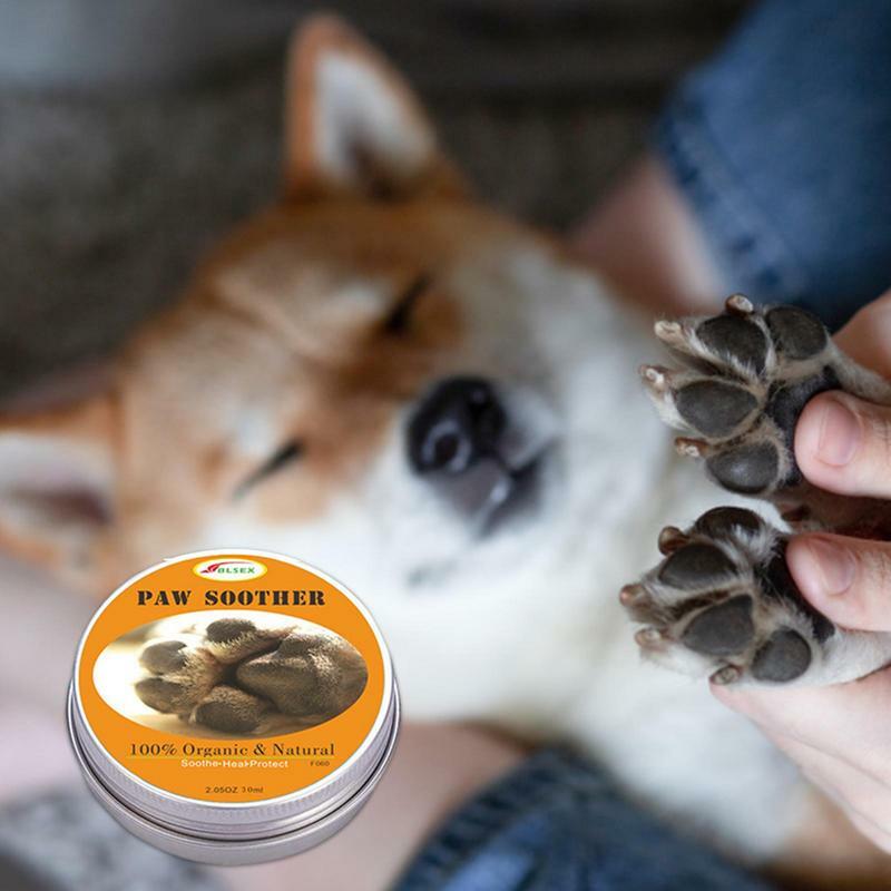 30g Pet Paw Balm Dog Paw Protection Natural Skin Moisturising Cream Moisturizer For Cracked Paws Skin Dog Cat Skin Care Cream
