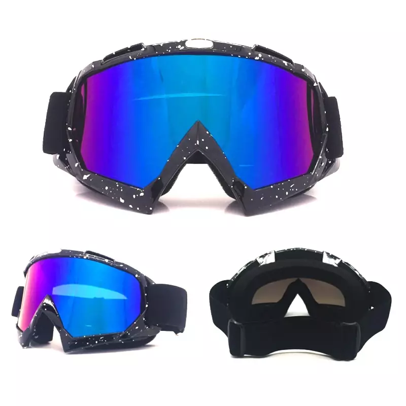 نظارات ملونة واقية من الرياح للرجال ، نظارات واقية للتزلج ، التزلج ، موتوكروس ، في الهواء الطلق ، جديدة