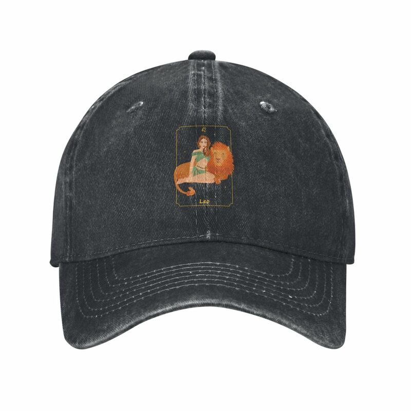 قبعة بيسبول برواق ليو جميلة ، قبعات رعاة البقر العتيقة للنساء والرجال ، قبعة شمس لسائقي الشاحنات للسفر اليومي