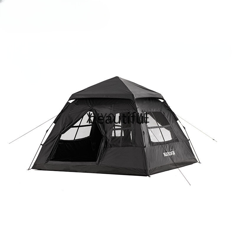 Naturehike-Blackdog Outdoor Camp tenda in gomma nera addensata e tenda antipioggia attrezzatura portatile da campeggio