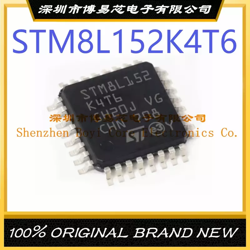 STM8L152K4T6 TR paquete LQFP32 a estrenar, microcontrolador auténtico original, chip IC