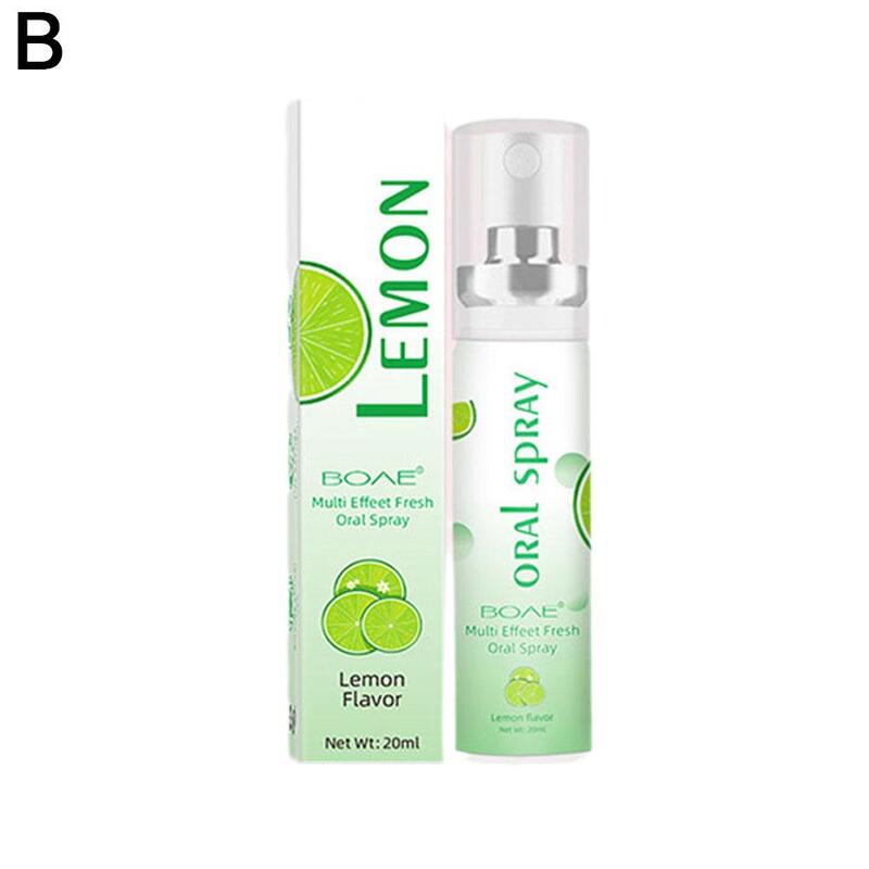 Spray halitose pour éliminer la mauvaise haleine, 20ml, fruits, liquide, soin buccal, hygiène buccale, durable, D0q3