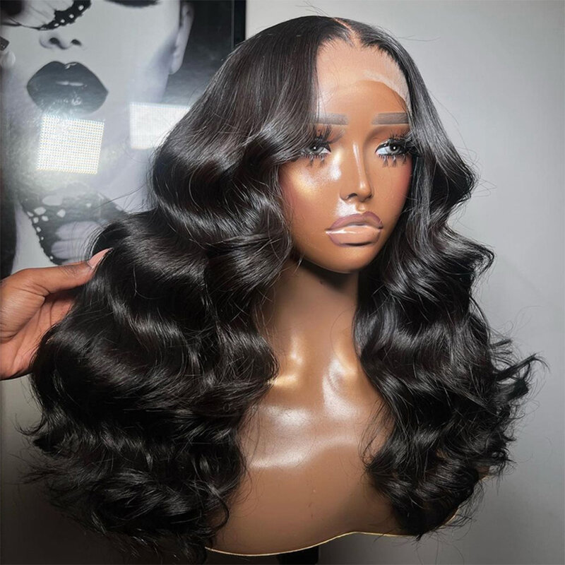 30 "40 inci gelombang tubuh 13x6 hd renda wig frontal untuk wanita Remy Brazilian 360 wig depan renda rambut manusia pra dipetik rambut dijual