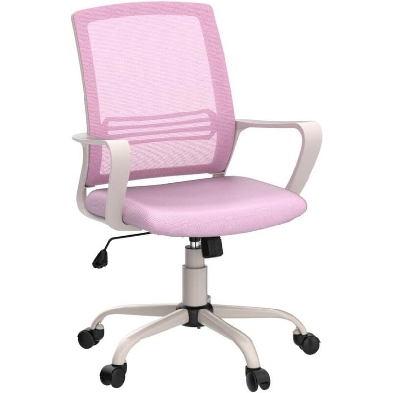 Office Chair, Desk Chair Home Office Chair Mesh Computer Chair Ergonomic Office with Lumbar Support Armrests