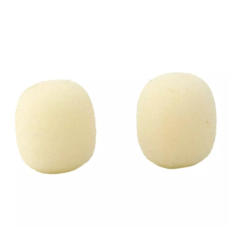 2023new Microphone Windscreens Mic Foam Covers For Lapel Headset Microphone Beige Colors High Elasticity Part Accessories