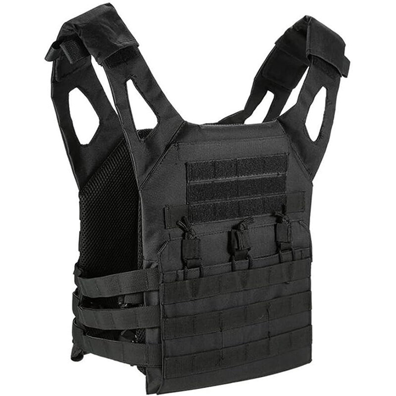 Leve ajustável Tactical Bulle Vest, JPC Body Armor, Plate Carrier Hunting Vest, CS Game Jungle Gear, Ao ar livre