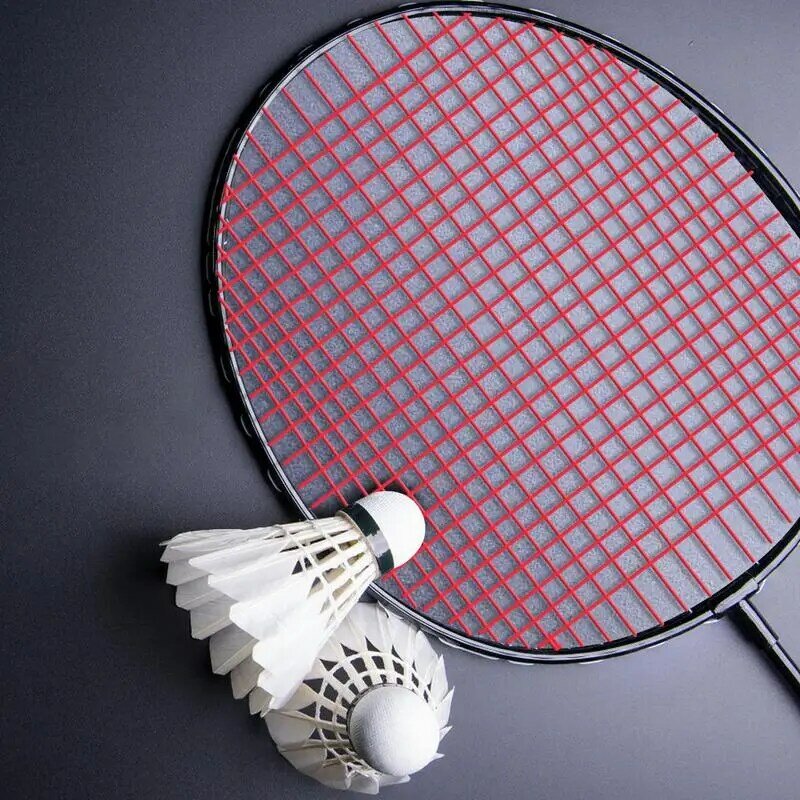 1pcs Badminton String Lines Badminton Training Racket White Black Red String Badminton Racquet Lines 0.7mm*10m