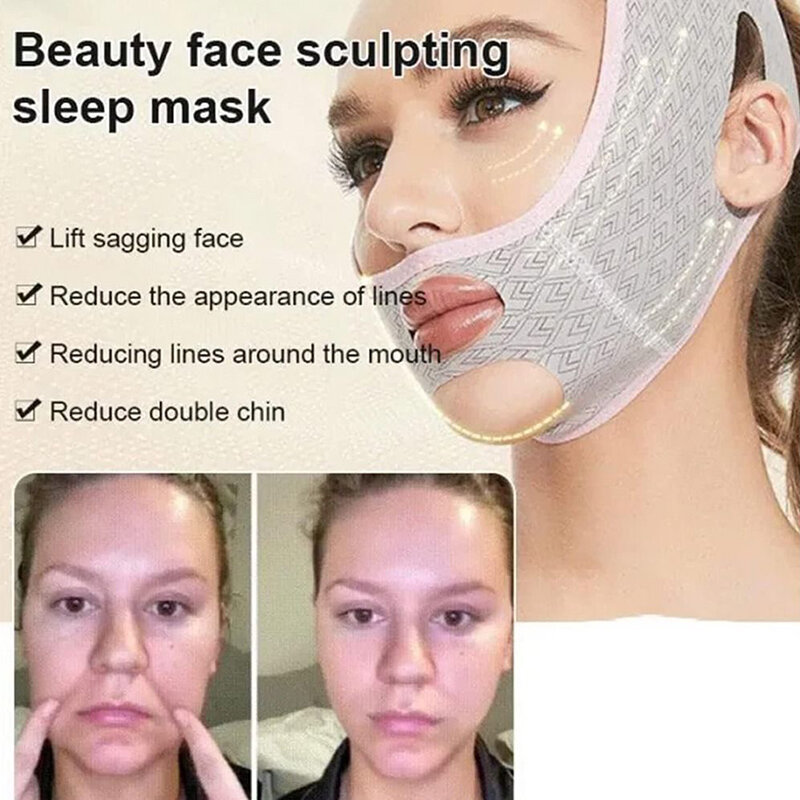 Neues Design Klimmzug maske v Linien formung Gesichts masken Gesichts formung Schlaf maske Gesichts schlankheit sgurt Facelift ing Gürtel