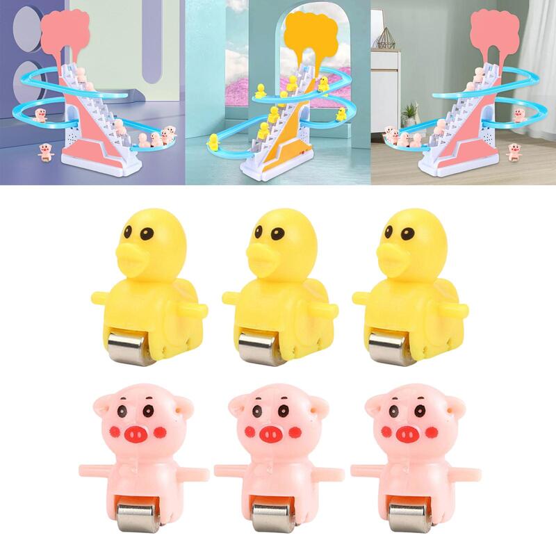 3x Aksesori mainan Roller Coaster suku cadang mainan tangga geser untuk anak laki-laki perempuan
