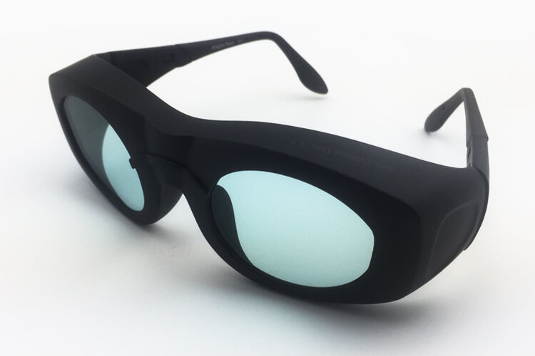 YAG Laser Goggles, Óculos de proteção forte, Óculos de segurança 2100nm, 980-2500nm