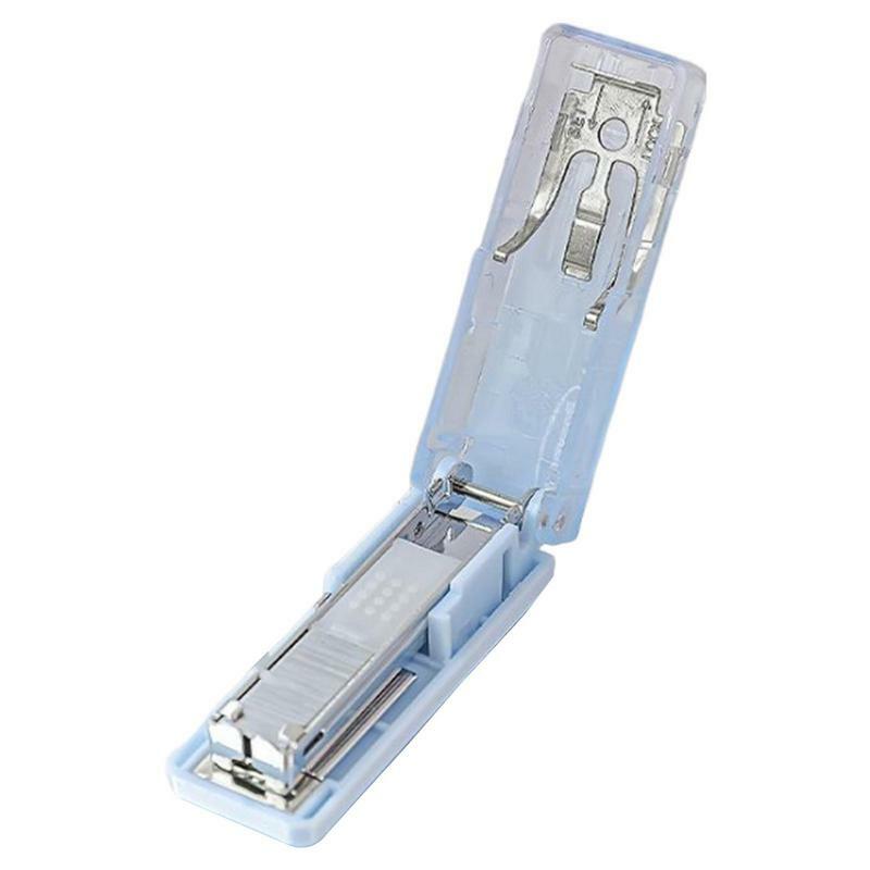 Cute Stapler Gradient Transparent Stapler For Kids Stable And Reliable Stationery Supplies For Offices Classrooms Schools And