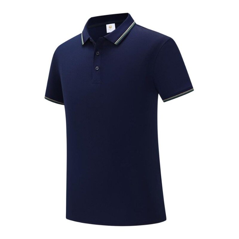 2024 neue Sommer solide Farbe drehen Kragen Knopf Herren bekleidung kurz ärmel ige vielseitige lässige lose Polo-Shirt T-Shirt Tops