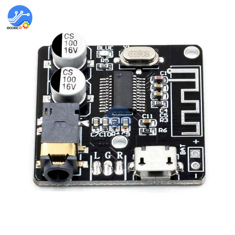 Bluetooth 5.0 MP3 Speler Module Decoder Board Versterker Auto Luidspreker Audio Power Amp Dc 3.7-5V Dual Channel muziekspeler Board