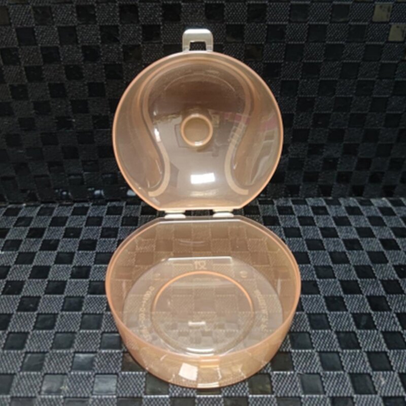 Boîte à sucette Portable, couvercle anti-poussière anneau dentition, rangement pour étui, contenant sucette
