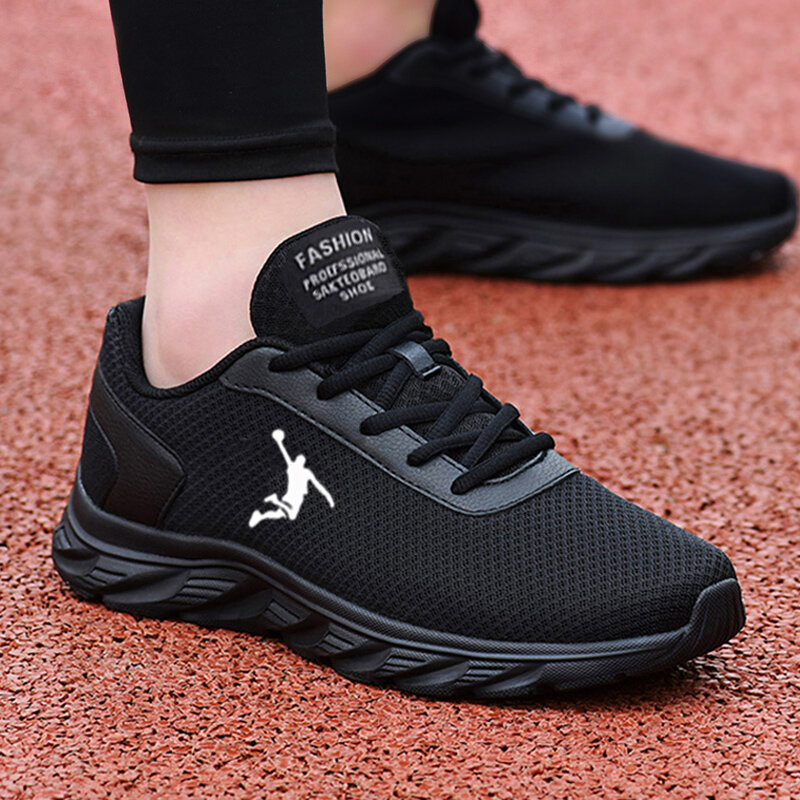 Кроссовки YRZL мужские легкие для бега, Спортивная Повседневная дышащая удобная обувь для ходьбы и тенниса, Нескользящие