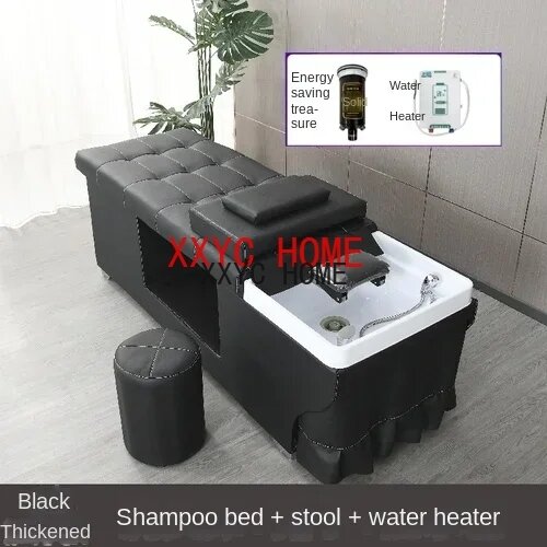 Silla de champú para Spa, silla de lavado de cabello japonés, cómoda circulación de agua, equipo de champú de lujo, MQ50SC