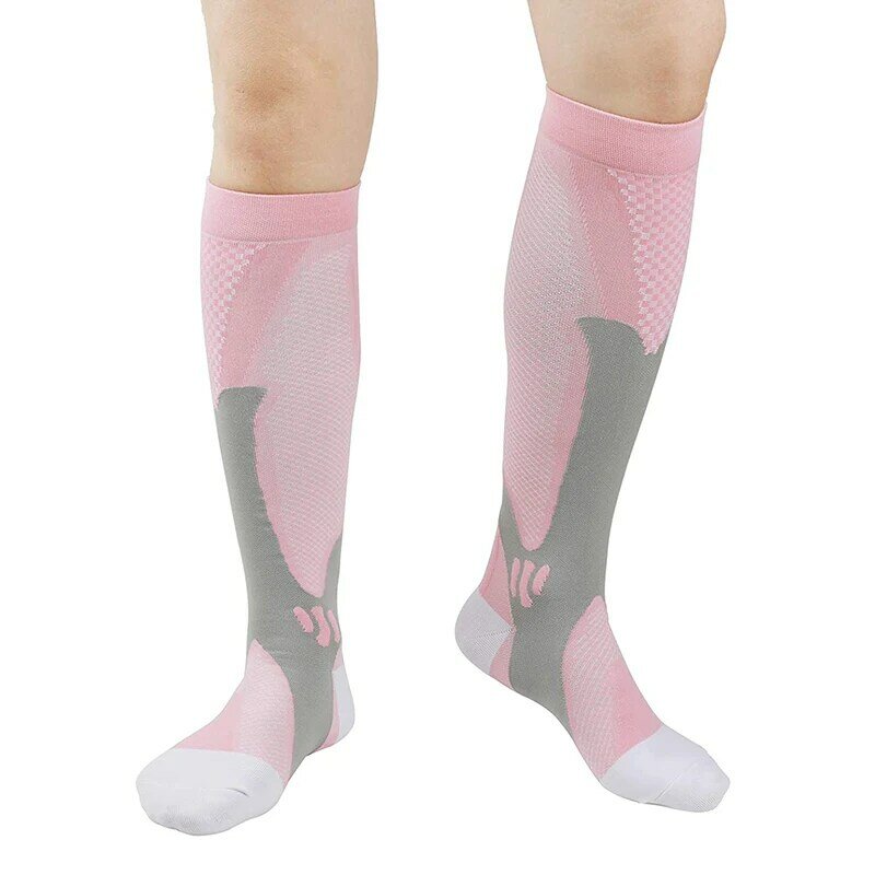 Brothock-calcetines de compresión para hombre, medias deportivas médicas de 20 a 30 mmhg para correr, enfermera, Edema, venas varicosas diabéticas, 3 pares