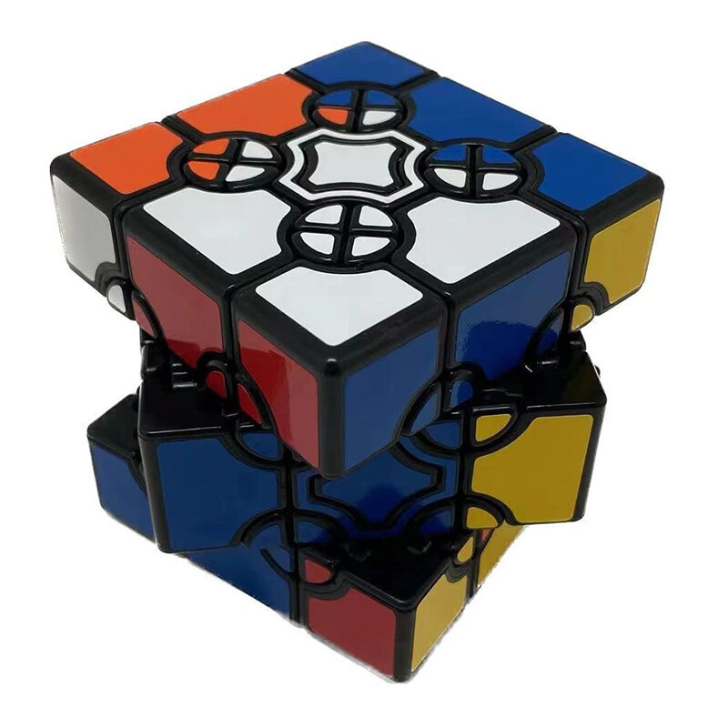 High Difficulty Alien Magic Cube para crianças, Brinquedos Puzzle Educativos, Cubos Mágicos para Crianças, Aniversário, Presente de Natal, 3x3x3