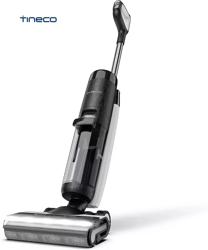Tineco Smart Cordless Floor Cleaner Wet Dry & Mop for Hard LCD Display Great for Sticky Messes and Pet Hair Centrifugal Drying