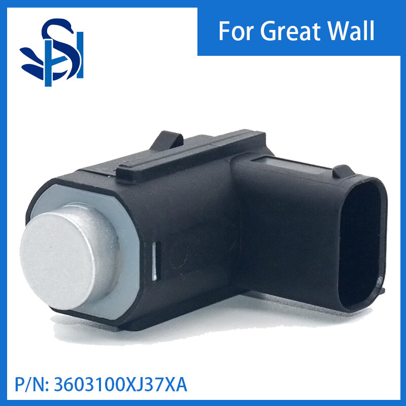 Sensor PDC Sensor parkir Radar warna perak untuk dinding besar