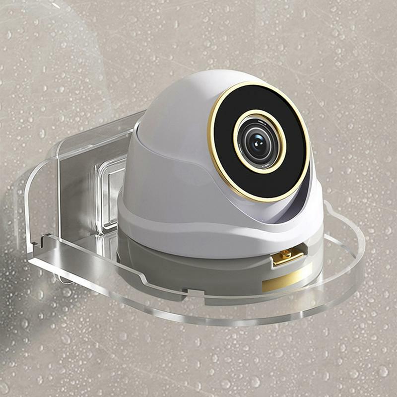 Punch-Free Security Surveillances Camera Stand New Traceless Wall-Mounted Bracket Home Self-Adhesive Drill-free Fixer 1pcs