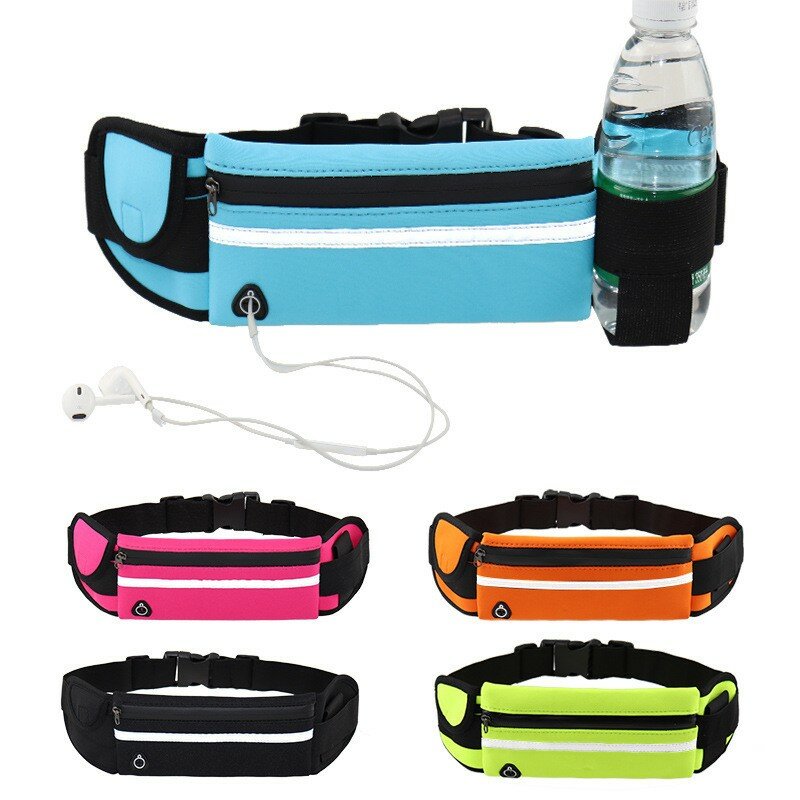 Спортивная поясная сумка для мужчин и женщин, забавная сумочка на пояс для бега, для телефона, для тренажерного зала, рюкзак с гидратором воды, аксессуары для бега