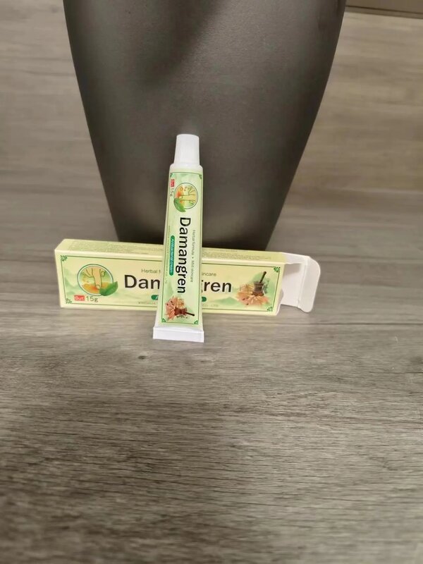 10 pezzi Zudaifu Damangren nuova crema a base di erbe crema per la cura della pelle senza scatola 15g