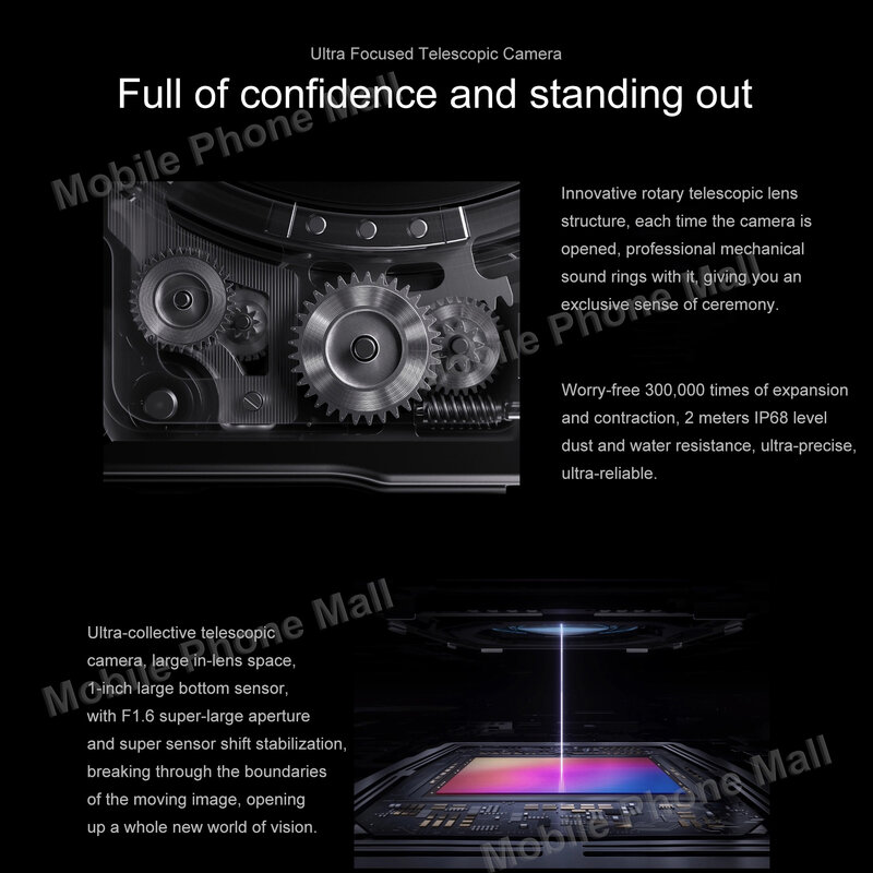 Huawei-Kunlun vidro retrátil Main Cam NFC Smartphone, Pura 70 Ultra, Kirin 9010, HarmonyOS 4.2, 1 ", 6.8", nova chegada