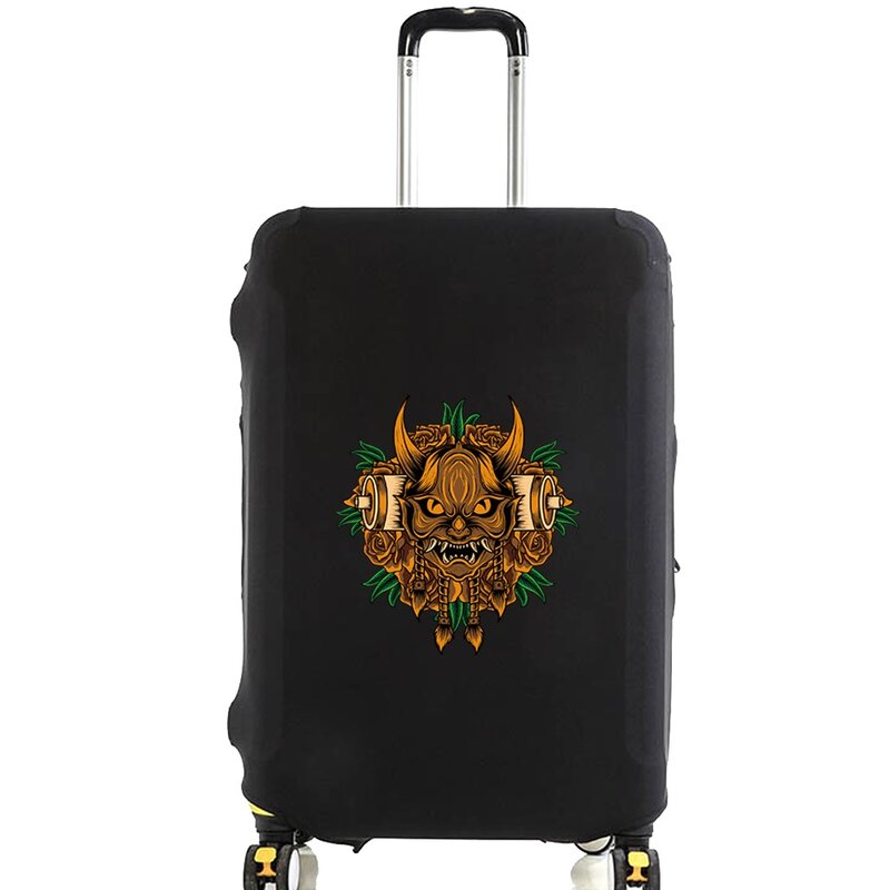 Funda protectora de equipaje para maleta de 18 a 32 pulgadas, bolsa elástica antipolvo con patrón de la Serie Monster, accesorios de viaje, 2022