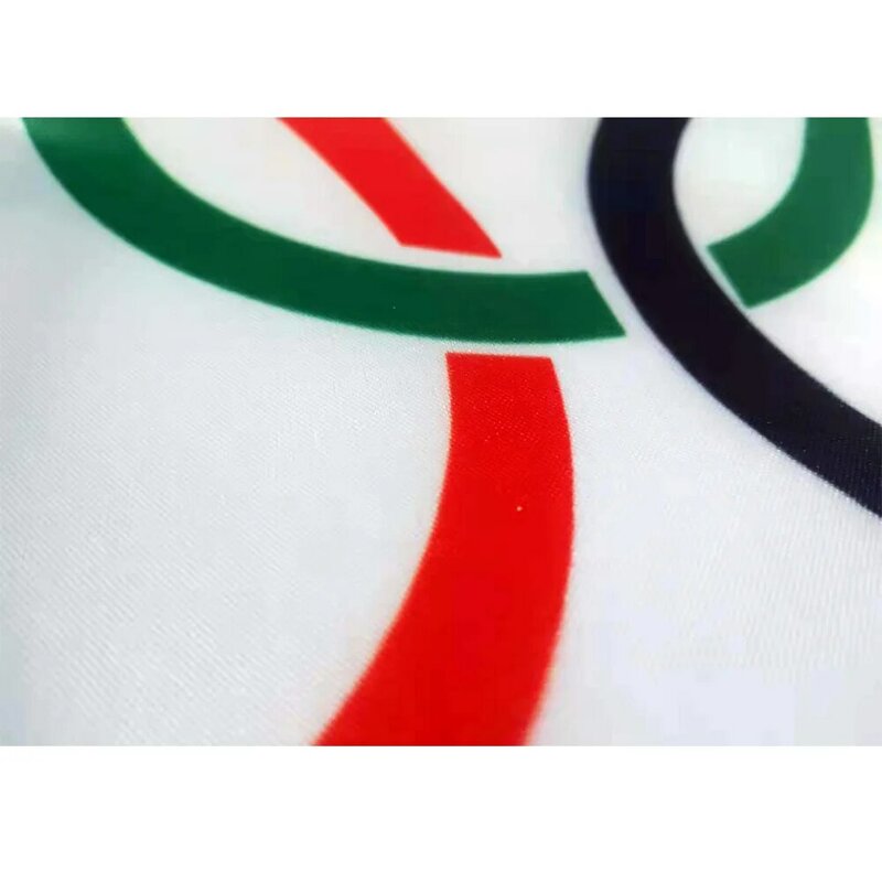 Bandera impresa personalizada con gráfico de diseño libre, cubierta de eje de poliéster, arandelas de latón, pancarta publicitaria al aire libre, decoración de fiesta deportiva