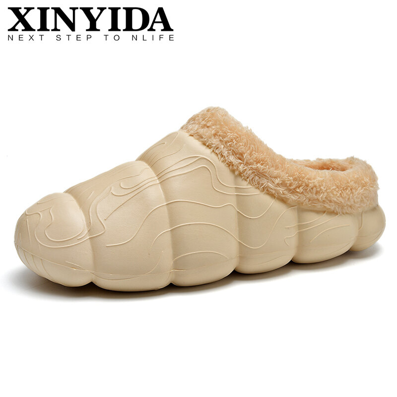 Caterpillar YZY – pantoufles chaudes à enfiler, chaussures unisexes légères en coton pour hommes et femmes, grande taille 35-46, nouvel arrivage