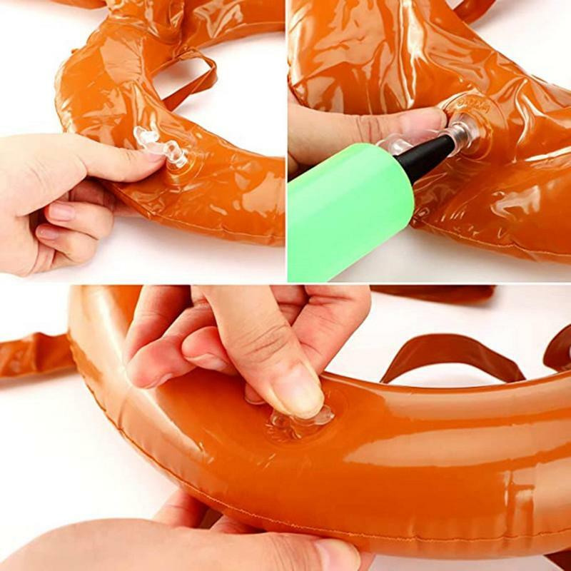 Inflatable Reindeer Antler Game New Year Outdoor Inflated Toys New Year Outdoor Inflated Toys Christmas Game Inflatable