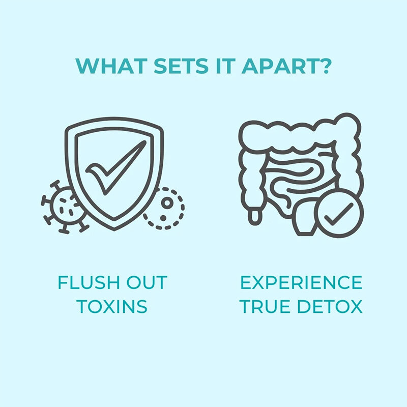 Fearathe Gut and Colon Support 15-dniowe oczyszczanie i detoksykacja, aby zmniejszyć ból brzucha, kwitnące, zaparcia i pomoc Gut Health