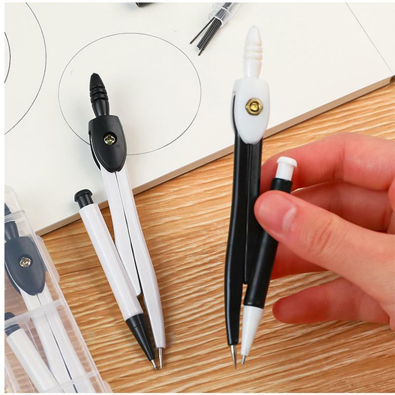 Math Compass Woodworking Compass Professional With Storage Box Metal Circle Drawing Tools Math Compass For Home Schooling