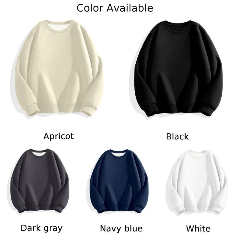 1 Pcs Fit T Shirt Man Clothes Brand New Full Sleeve Male T Shirt Round Neck Trendy Classic Pullovers Holiday Office