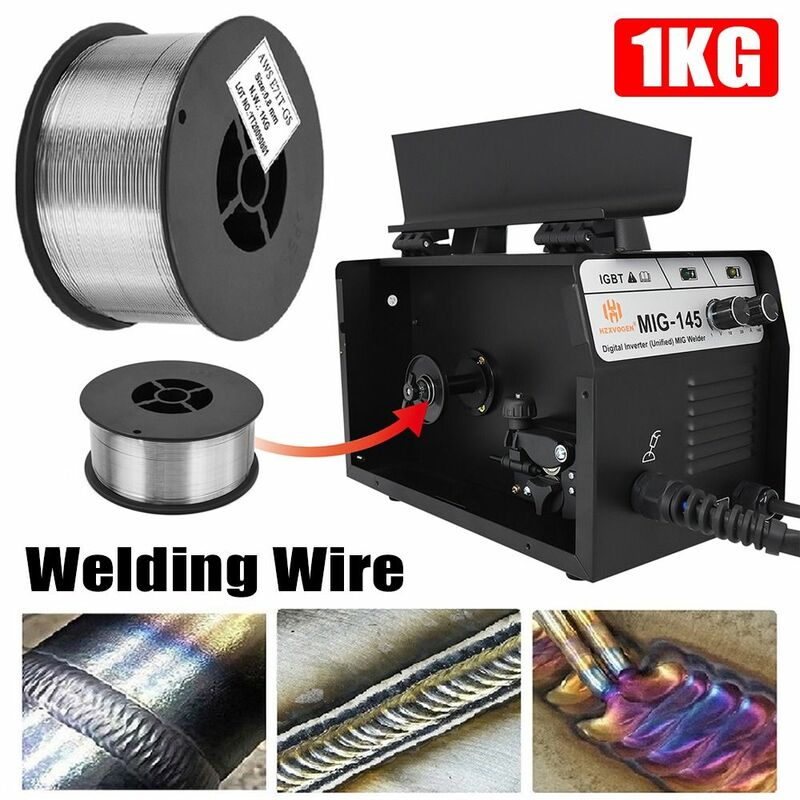 1KG Durable Welder Accessories For Soldering Iron Welding Flux Core MIG Carbon Steel Welding Wire