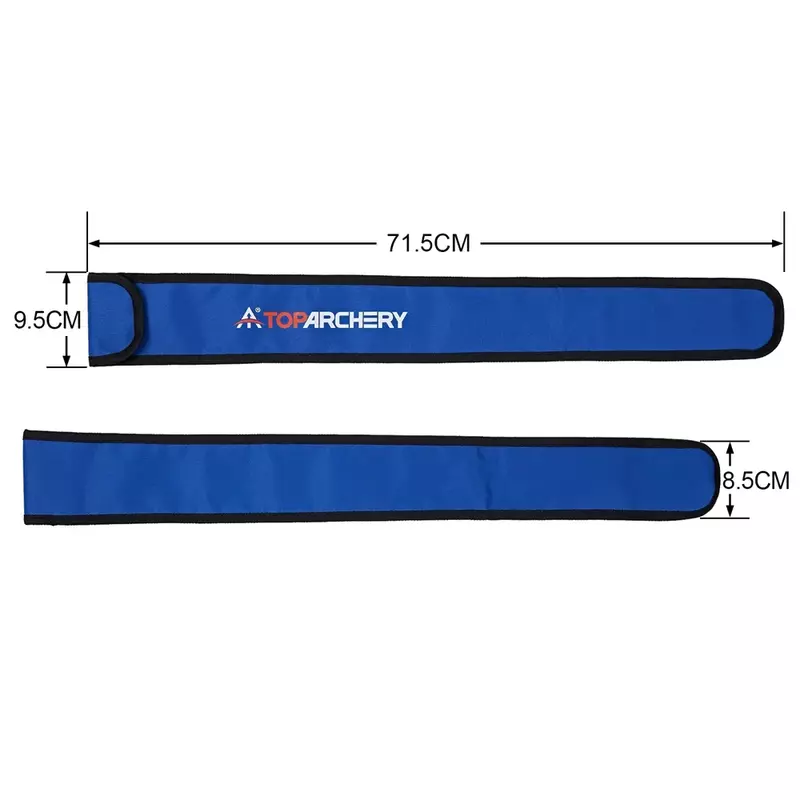 Arco e flecha Bow Limbs Bag Case, fácil transporte, Limb Protector Bag, Acessórios arco recurvo, caça, tiro, 2pcs