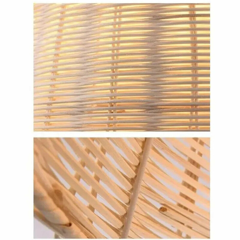 Chińskie ręcznie robione bambusowe lampy wiszące wiklinowe rattanowe lampy cieniowany wisiorek nawa restauracyjna herbaciarnia domu oświetlenie Lndoor