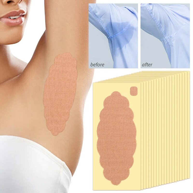 Podkładki pod pachami sukienka potu podkładki pod pachami pod pachami wkładki przeciwpotowe dezodorant dla kobiet pod pachami wkładki wchłaniające 10 sztuk