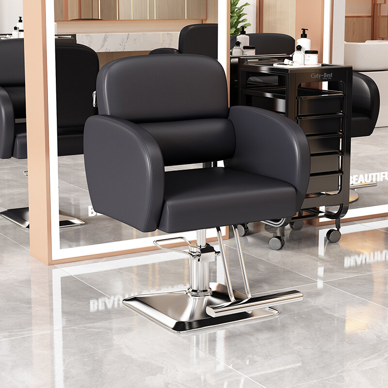 Salon kosmetyczny krzesło fryzjerskie stołek makijaż twarzy prostota krzesło fryzjerskie kosmetologia włosów szezlong Cadeiras meble salonowe WN50BC