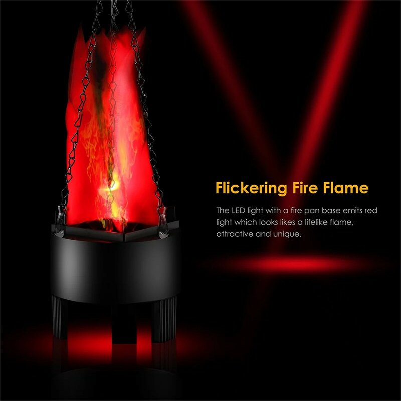 Indoor Led Simulation Flame Light Funny Creative Flame Lamp With Artificial Fake Fire Light Party Christmas Decoration Props
