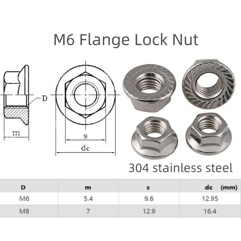 электри M8 combination screws Nut OT SC  Cable Lug Kit Bolt Hole Tinned Cable lugs Battery Terminals copper nose Wire connectors