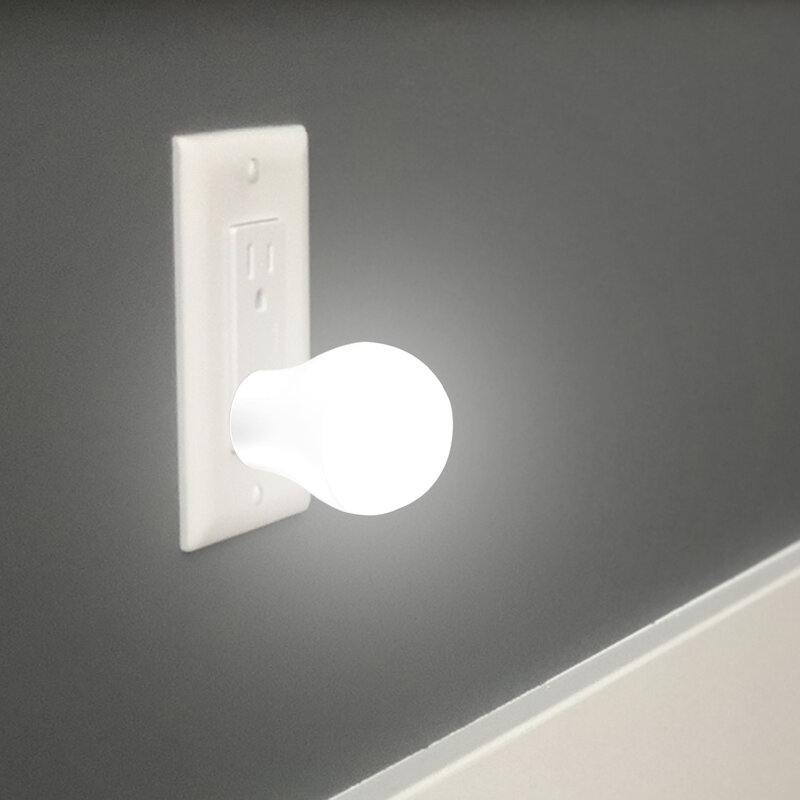 Luces nocturnas USB enchufables en la pared luz nocturna LED para niños luz nocturna para guardería para el hogar Oficina Hotel tienda coche para actividades nocturnas
