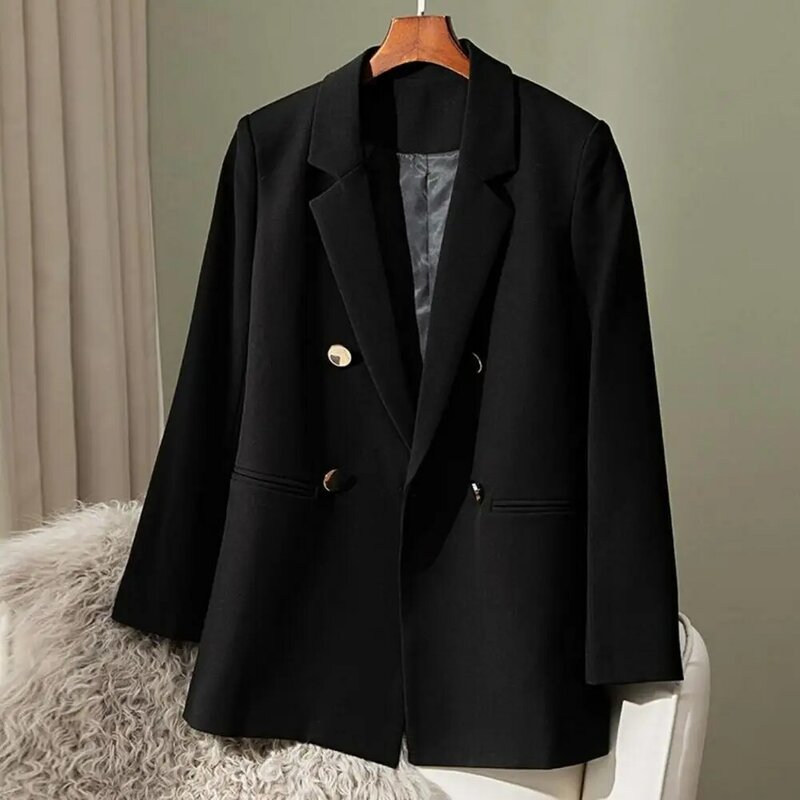 Blazer da donna primavera autunno elegante coreano Casual Solid Suit giacca da donna New Fashion cappotti femminili Office Lady Clothes capispalla