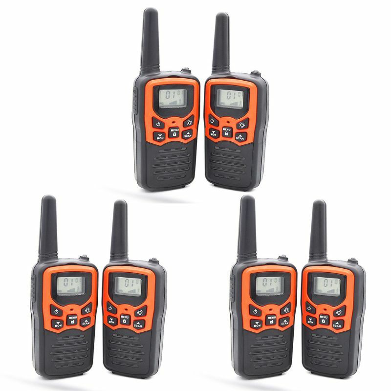 Walkie Talkies for Adults Long 2 Pack 2-Way Radios Up to 5 Miles 51BE