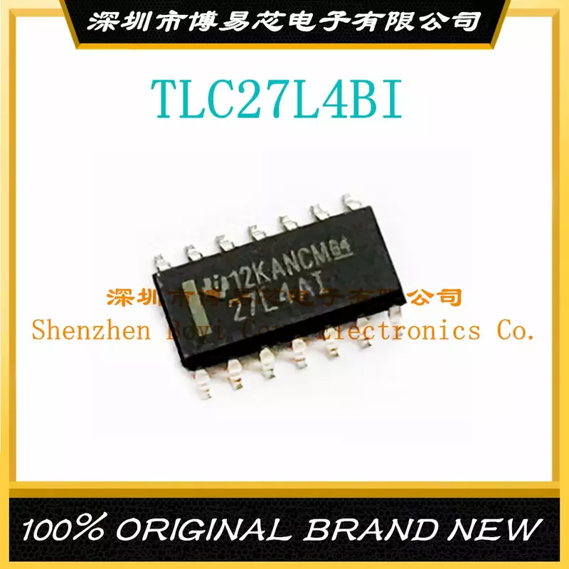 TLC27L4BI 27L4BC 27L4BIDR new original imported genuine precision four-way operational amplifier